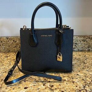 Height/Width not including handles 8X8.5” adjustable/removable shoulder strap